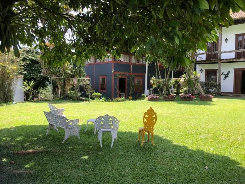 Casa Temporada Com Tranquilidade E Aconchego - Petropolis - Rj Villa Bagian luar foto